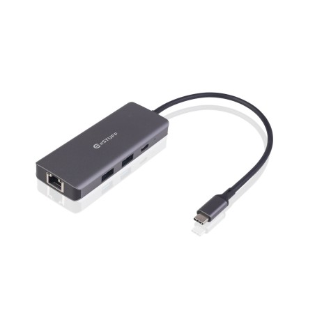 eSTUFF USB-C 6-in-1 Mobile Hub (ES623013)